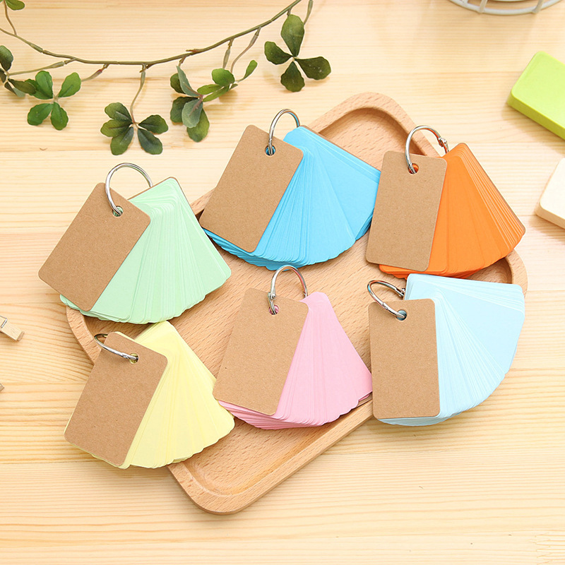[HCM]Tập giấy note kraft (nhiều màu)