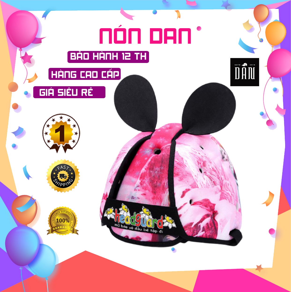 Nón bảo hiểm dành cho bé tập đi