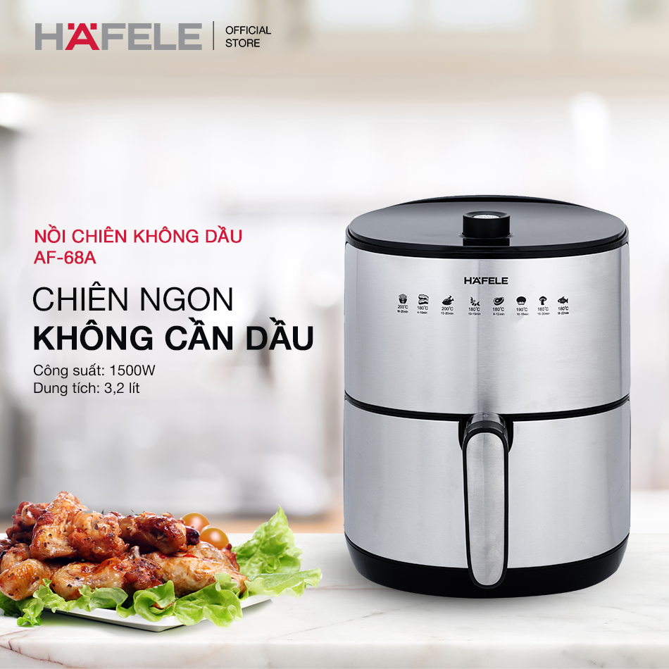 Nồi chiên không dầu Hafele AF-68A 32L HÀNG CHÍNH HÃNG - MỚI 100%