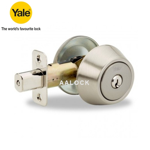 Khóa cóc Yale V8111 US32D một đầu chìa, một đầu chốt- loại khoá cóc cao cấp- NPP AALock