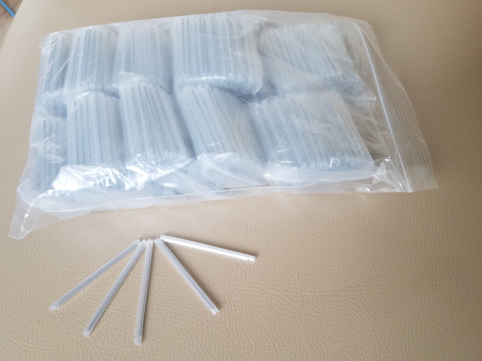 100 , 500, 1000, 2000, 5000, 10000 Ống Co Nhiệt - Ống Nung Dùng Cho Các Mối Hàn Cáp Quang Túi 100 Chiếc