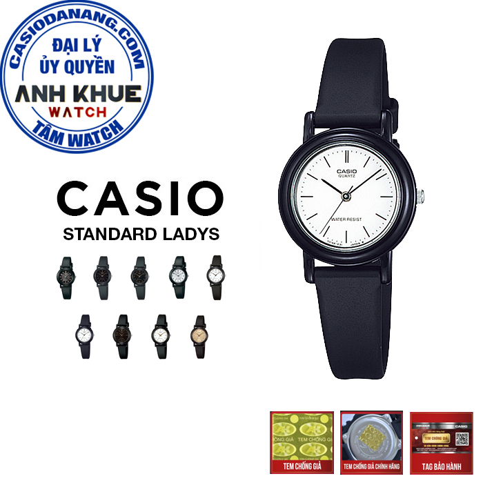 Đồng hồ nữ dây nhựa Casio Standard chính hãng Anh Khuê LQ-139 Series (25mm)