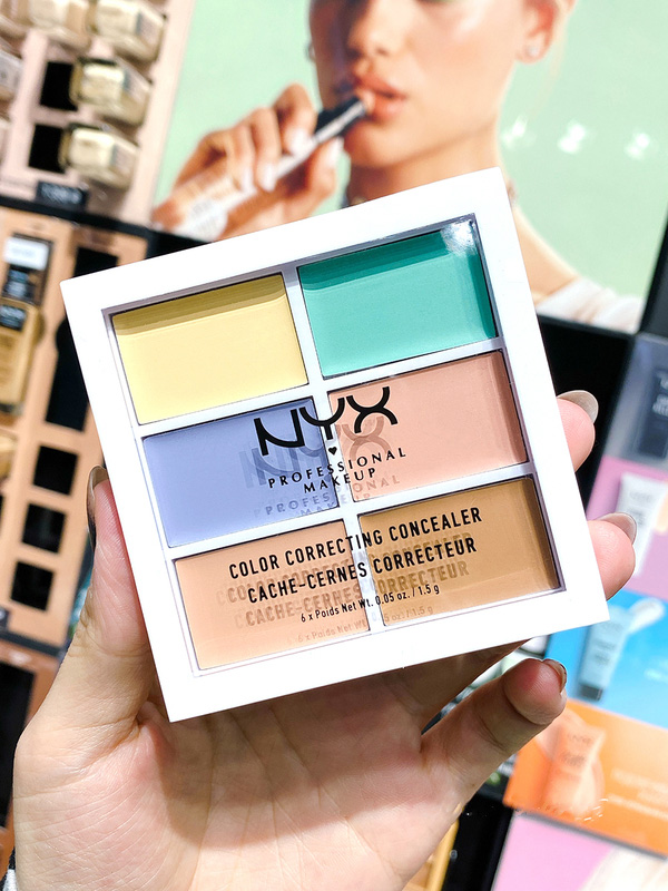 Che khuyết điểm nyx 6 Ô Phấn che khuyết điểm đa năng che quầng thâm đốm mụn