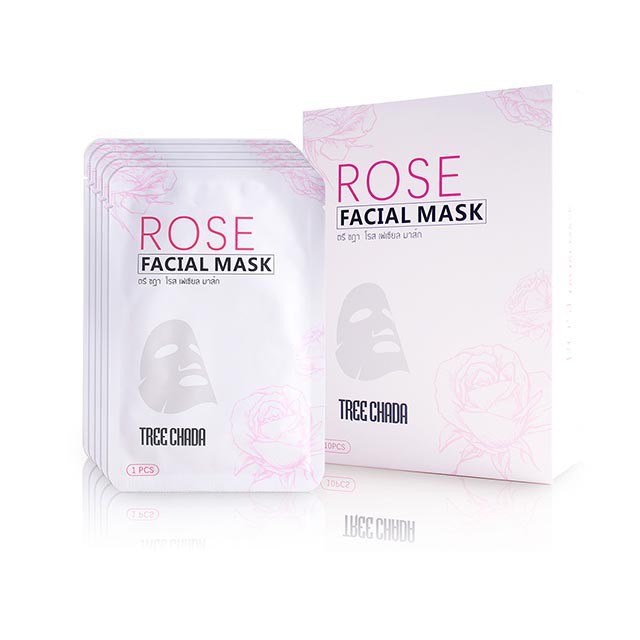 Mặt Nạ Hoa Hồng Rose Facial Mask Treechada