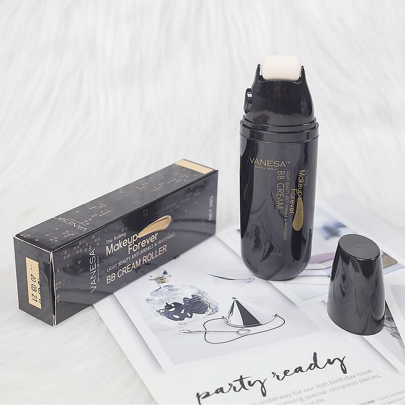 Kem nền che khuyết điểm con lăn makeup forever roller bb cream vanesa