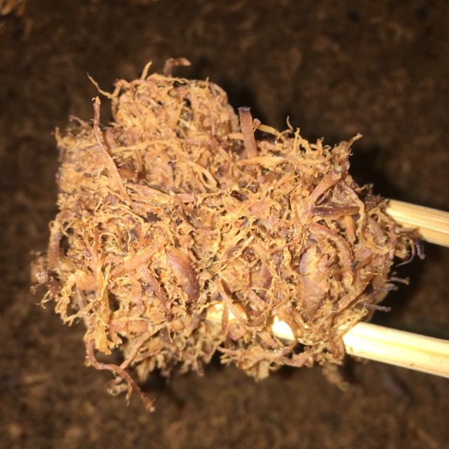 Ruốc nấm hương sạch nhà làm