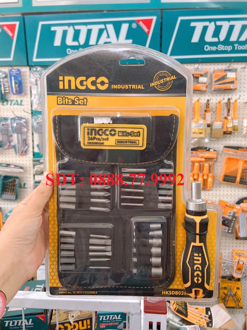 Bộ 26 tua vít ingco hksdb0268