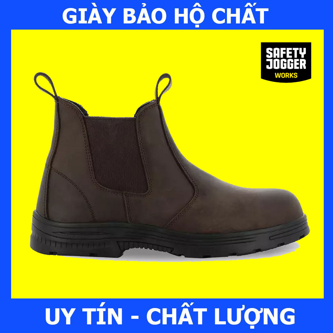 [Chính Hãng] Giày Bảo Hộ Safety Jogger Jackman S3 Cao cổ, Chống Thấm Nước, Chống Trơn trượt , Kiểu Dáng Thể Thao