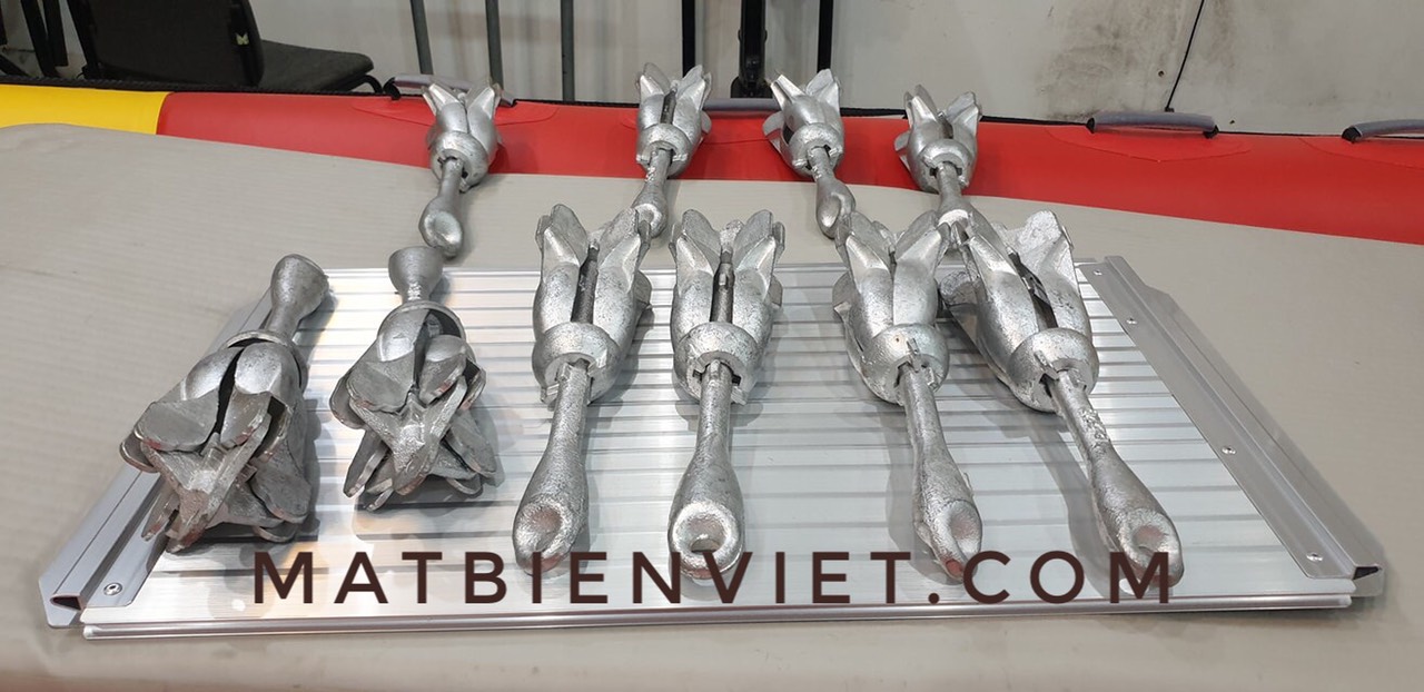 Mỏ neo bung dùng cho thuyền hơi