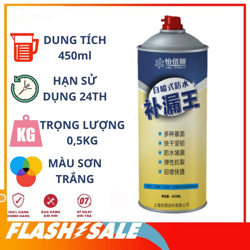 Bình xịt chống thấm chống dột ybl paint