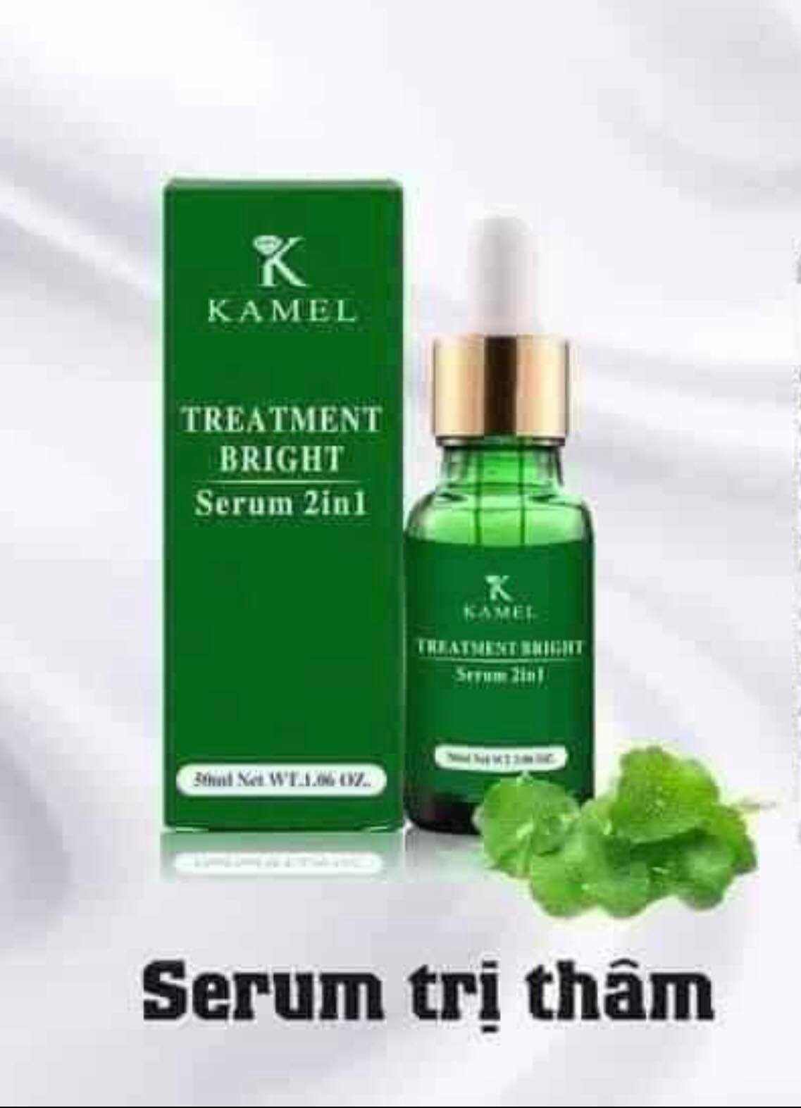 [Sẵn hàng] Serum giảm thâm và căng bóng da KAMEL TREATMENT BRIGHT lọ 50ml