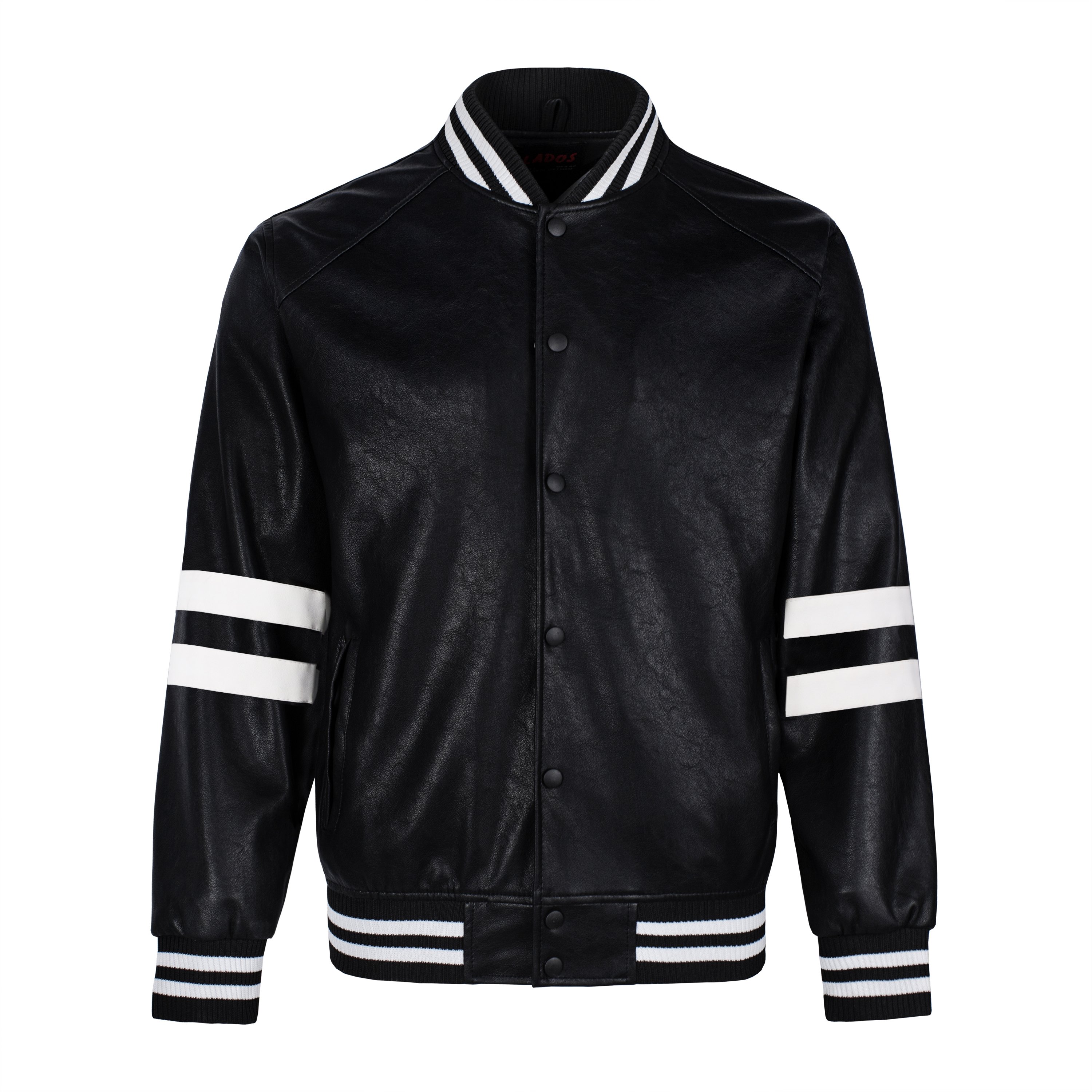 Áo khoác da bomber nam chính hãng cao cấp LADOS 2069 thời trang trẻ trung, bảo hành bong tróc, form đẹp