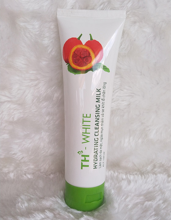 Sữa rửa mặt làm sạch da mặt, ngừa mụn thâm và se khít lỗ chân lông TH-White 100ml