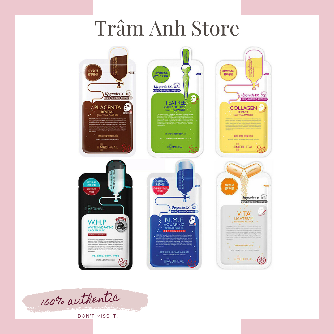 Mặt nạ mediheal 4 màu