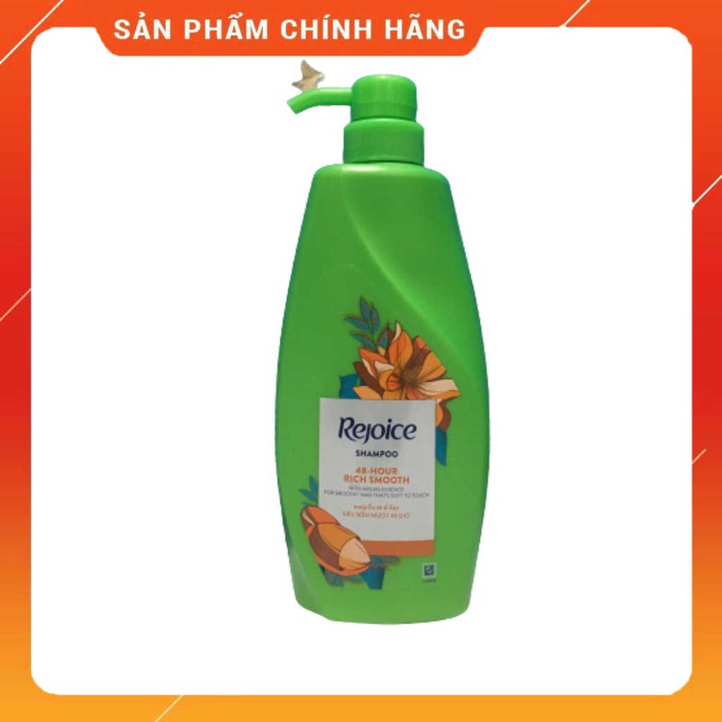 Dầu gội đầu rejoice mẫu mới 630ml siêu mềm mượt 48 giờ