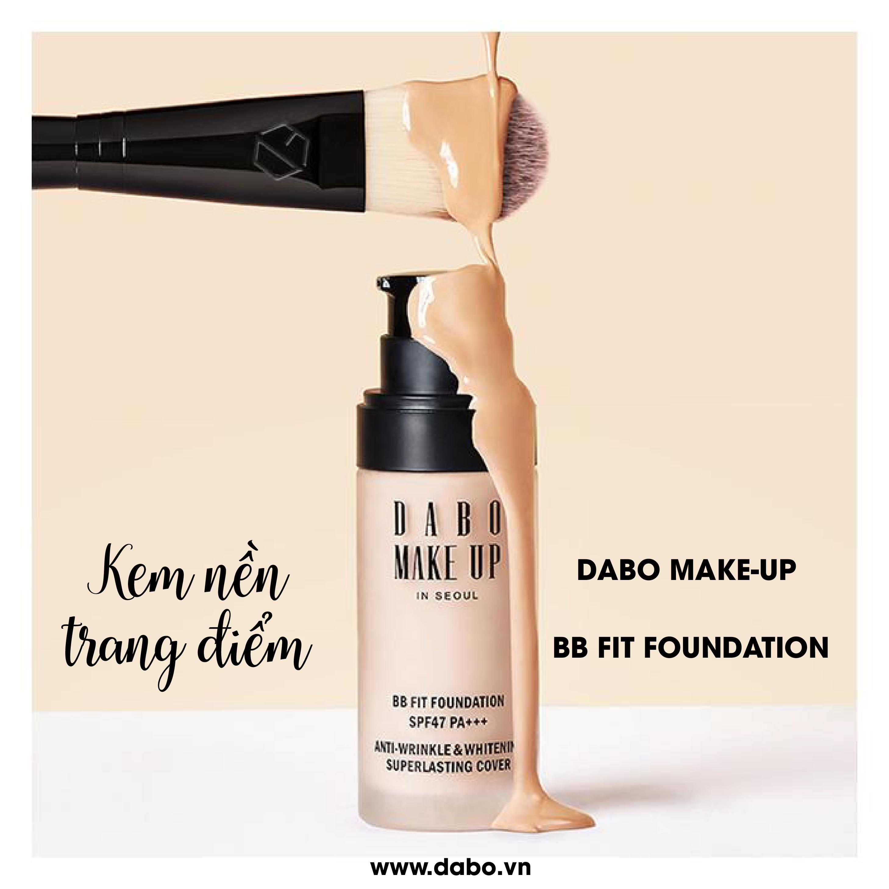 Kem nền trang điểm dabo make-up bb fit foundation spf47 pa+++ #13