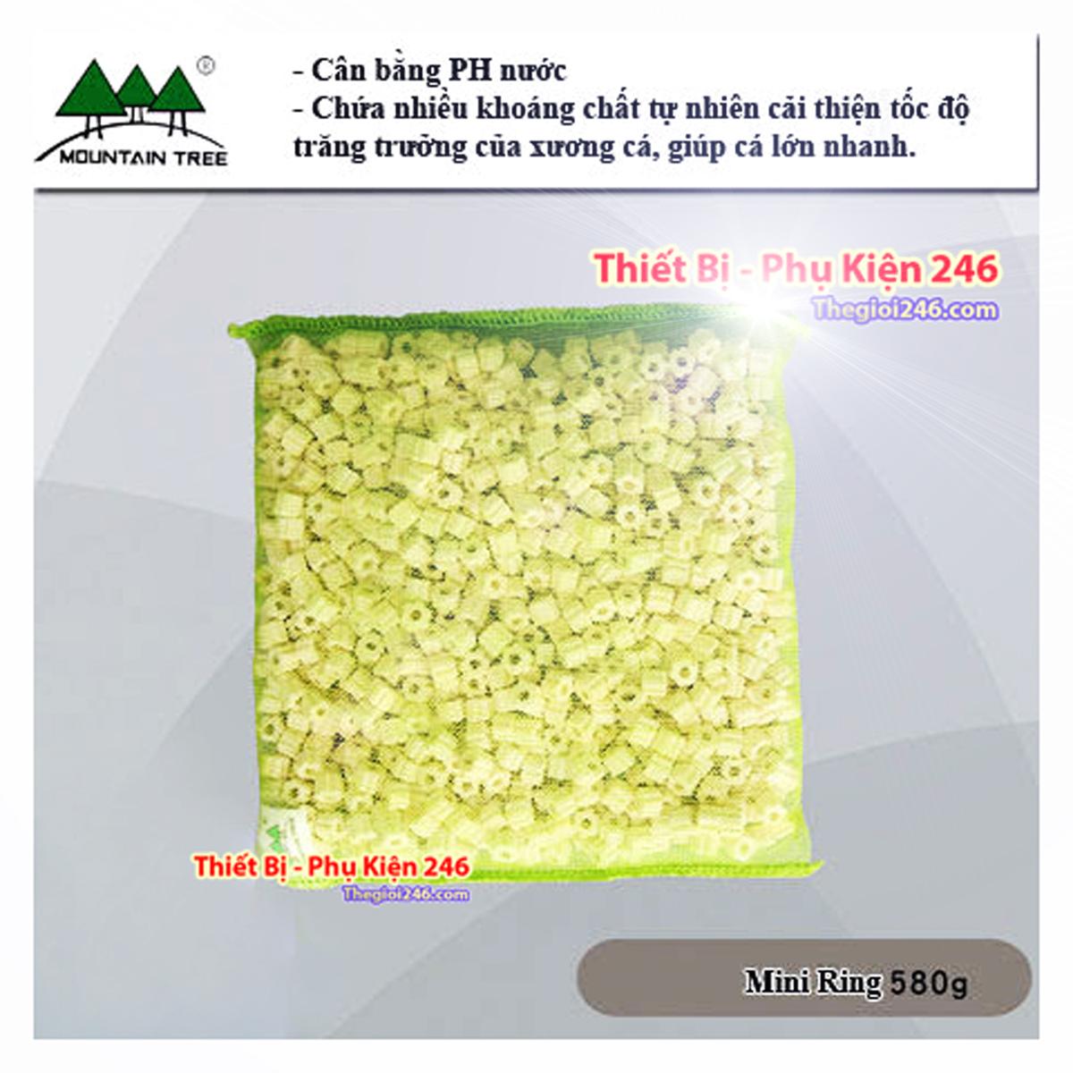Sứ ca o cấp Mini Ring – Cân bằng PH nước về mức trung tính 6.5 – 7.0 Mountain Tree