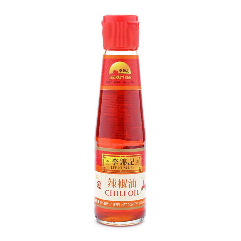 Dầu ớt lee kum kee 207ml/ chili oil lee kum kee hongkong - nk chính hãng