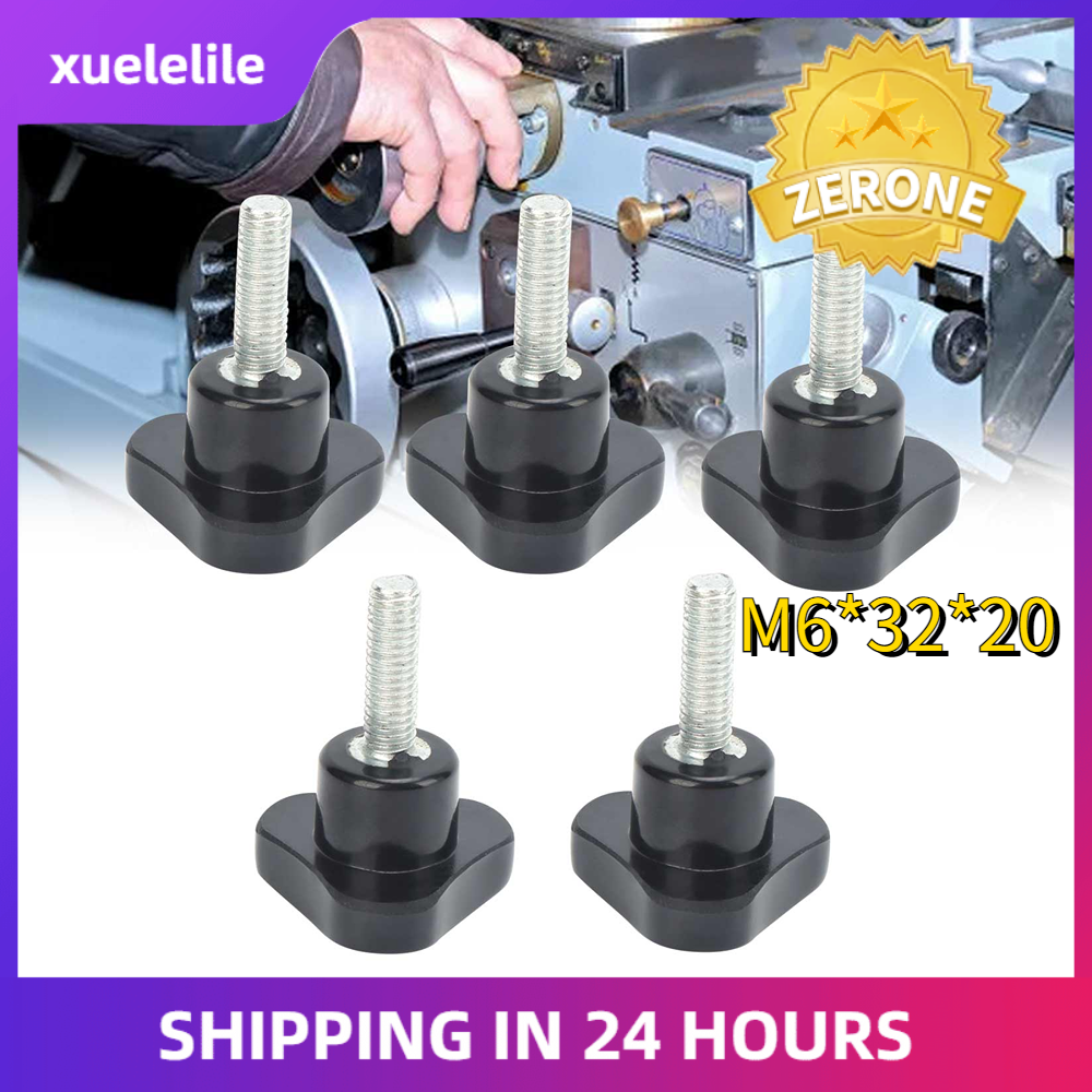 5 Cái Núm Vặn, Tay Cầm Máy Tiện, Núm Vặn Ốc Vít Tam Giác Phần Cứng Tay Cầm Khóa