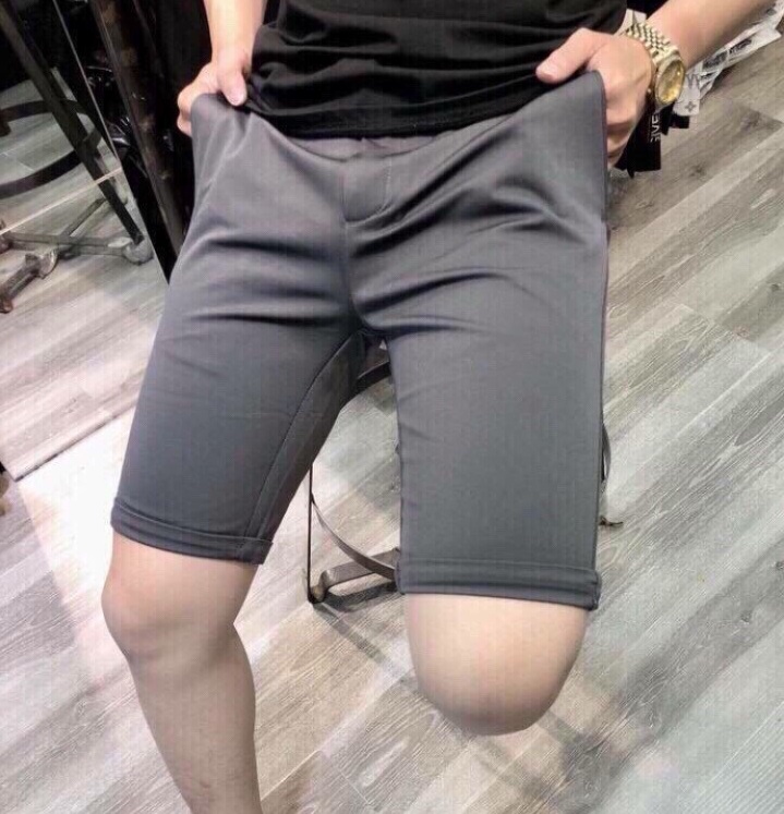 [HCM]Quần Short Tây Âu Xám Đậm