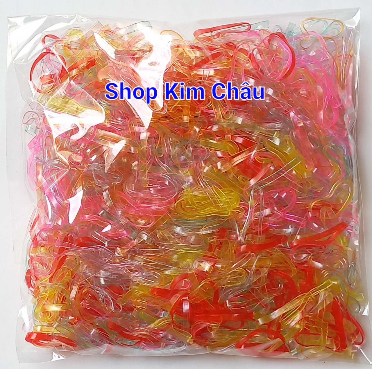 Thun chun cột tóc cho người lớn bé gái - bịch 50g hoặc bịch 100g