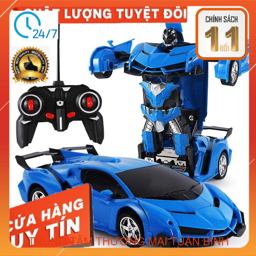 Umiwe Mô Hình Đồ Chơi Xe Ô Tô Điều Khiển Từ Xa 2 Trong 1 Đồ Chơi Điều Khiển Từ Xa Biến Hình Robot Thể Thao Biến Dạng Pin Quà Tặng Trẻ Em Đồ Chơi Bé Trai