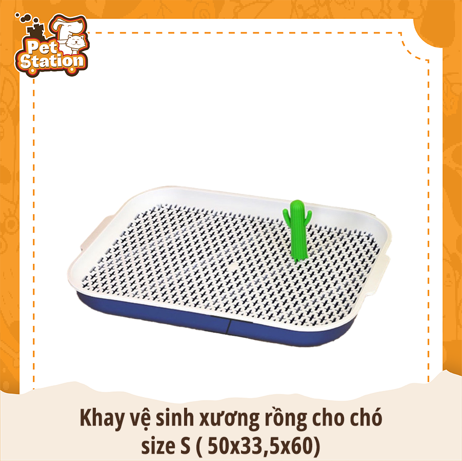 Khay xương rồng vệ sinh cho chó