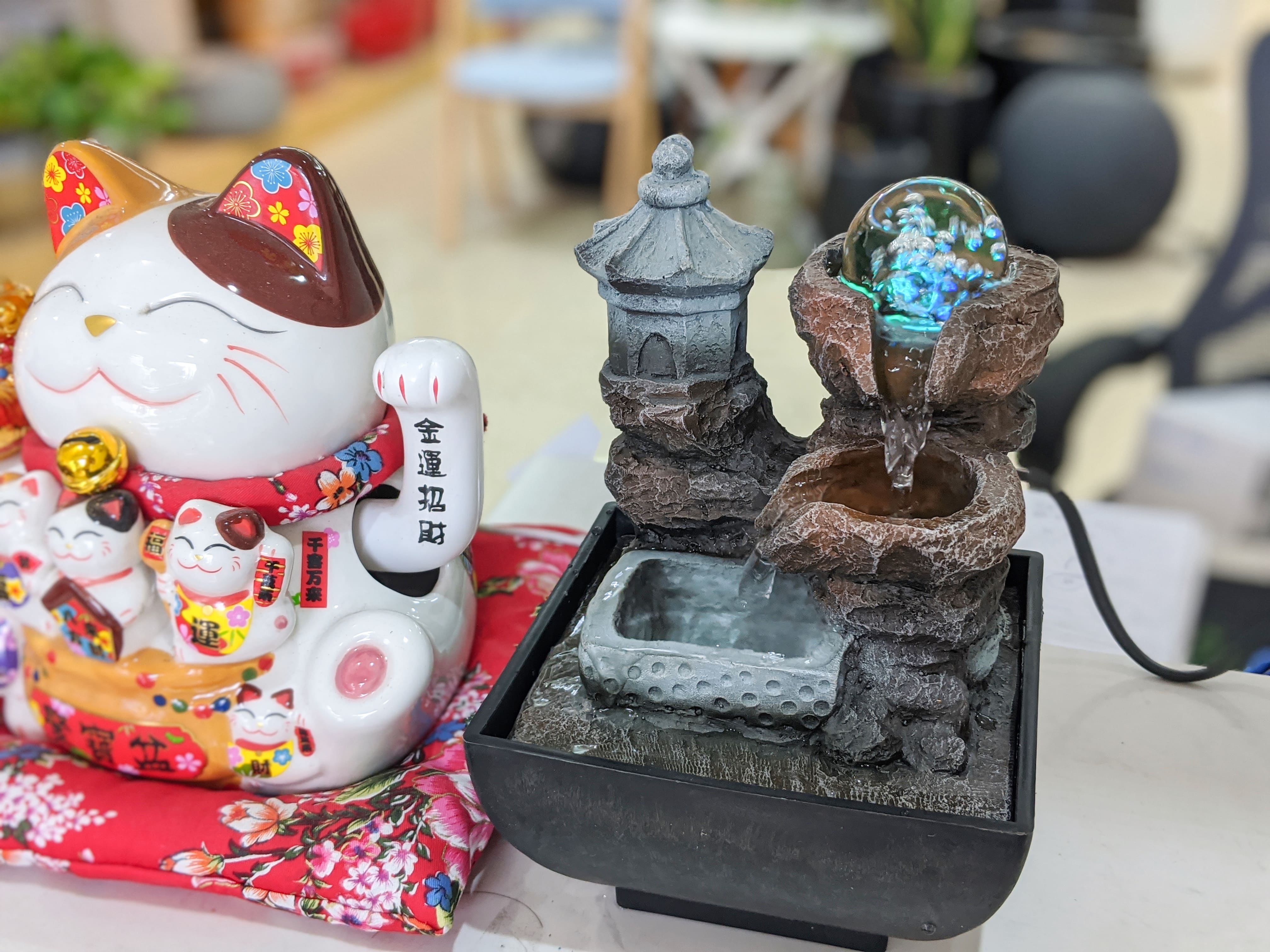 THÁC NƯỚC MINI ĐỂ BÀN – MÁI ĐÌNH