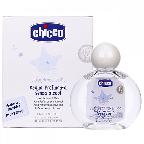 Nước hoa hương tự nhiên Chicco cho bé từ 0 tháng tuổi