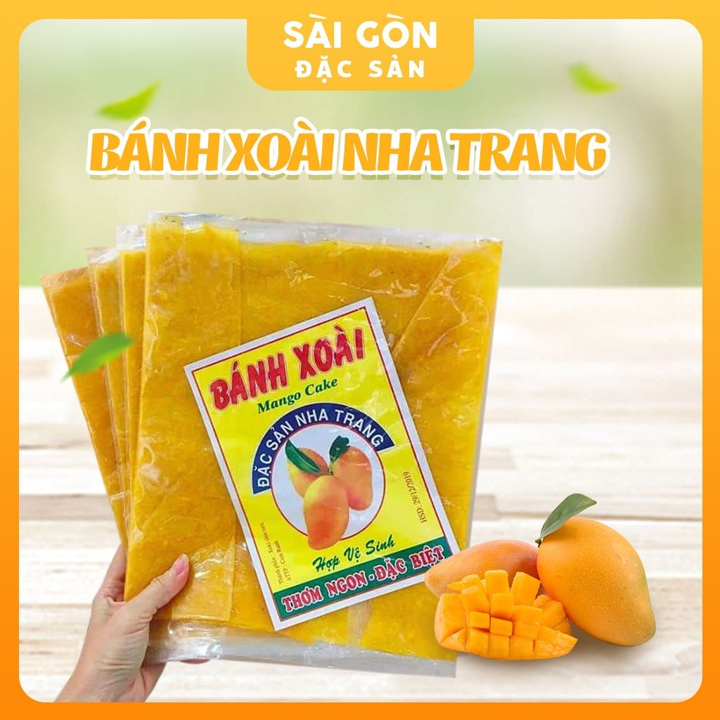 Bánh xoài nha trang, bánh tráng xoài đặc sản nha trang loại 1 sài gòn đặc sản