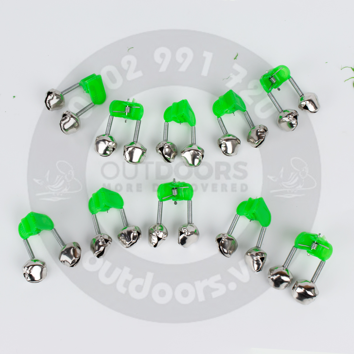 Combo 5 Chuông kẹp nhựa báo cá giá rẻ