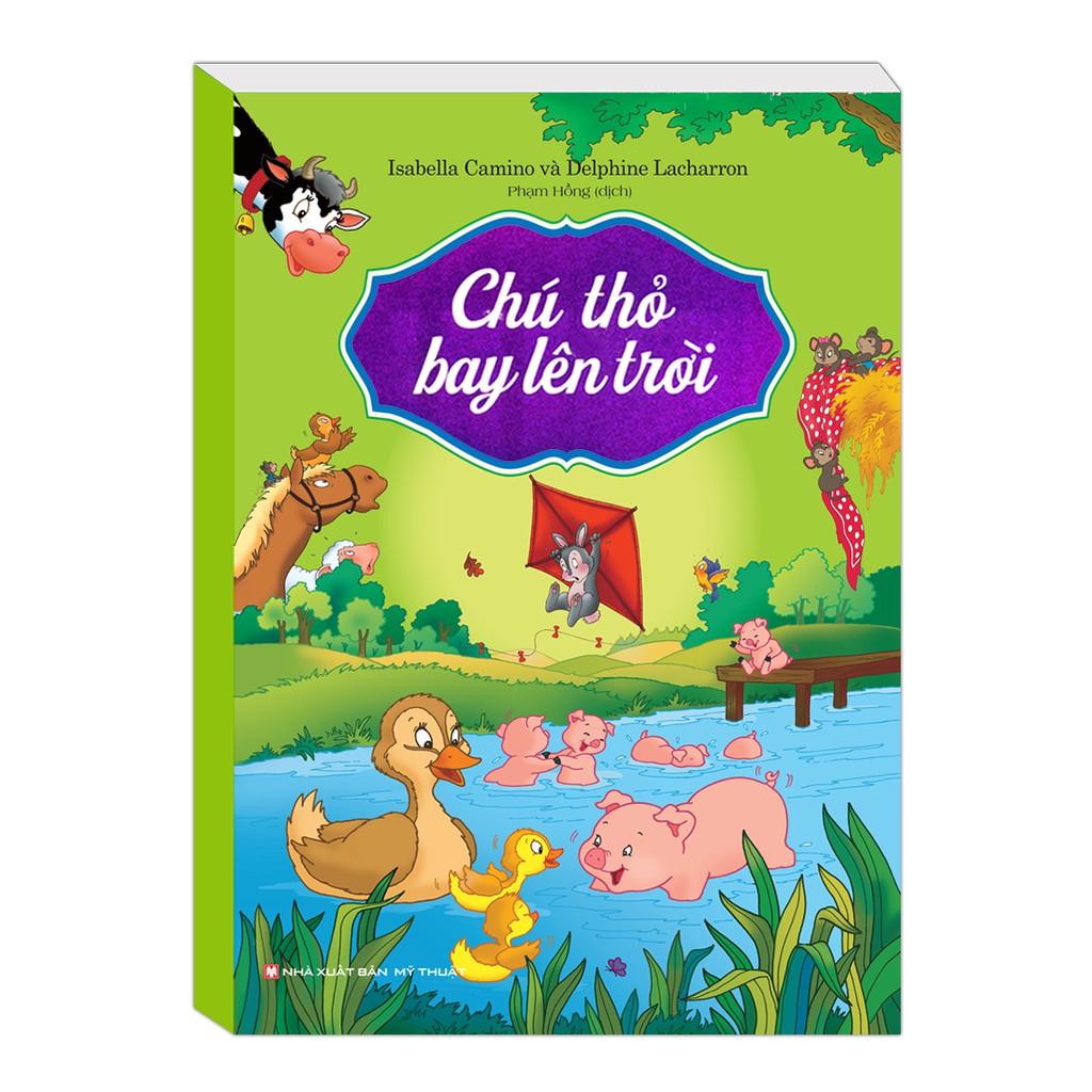 Sách - chú thỏ bay lên trời