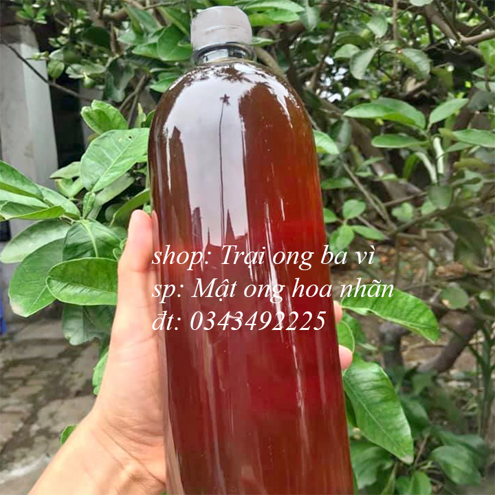Mật ong hoa nhãn nguyên chất 100% cam kết 2 năm không đóng đường