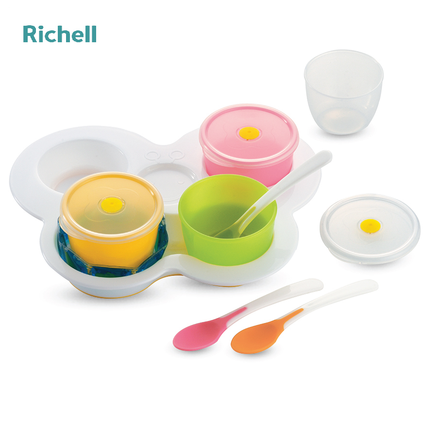 Bộ ăn dặm khởi đầu richell