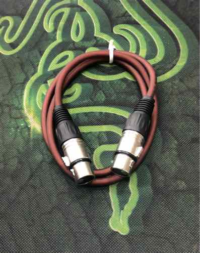 Dây 2 đầu cannon cái dài 1 mét