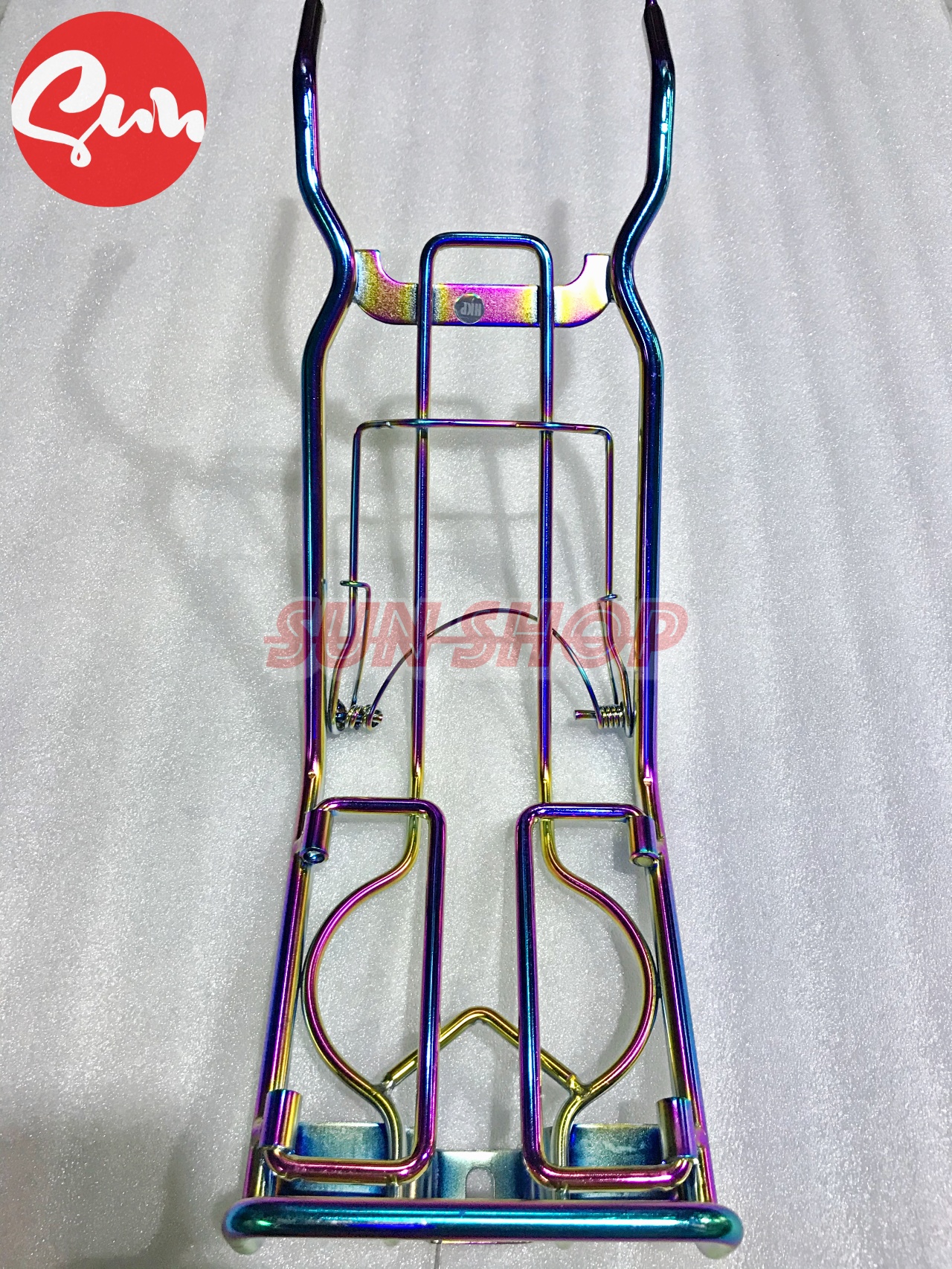 Baga bửng dream lùn đời đầu inox dày xi bảy màu