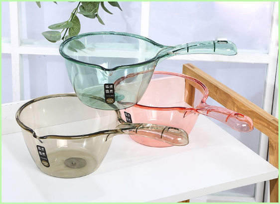 Gáo Múc Nước, Ca Nhựa Trong Suốt Loại 1 Dày Và Bền (Bảo Hành 3 Tháng)