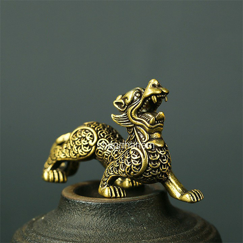 Tượng đồng phong thủy tỳ hưu trang trí vật phẩm phong thủy.  Mang Ý Nghĩa Tài Lộc Và May Mắn Tài Chính Thiết Kế Tinh Xảo Đẹp Mắt