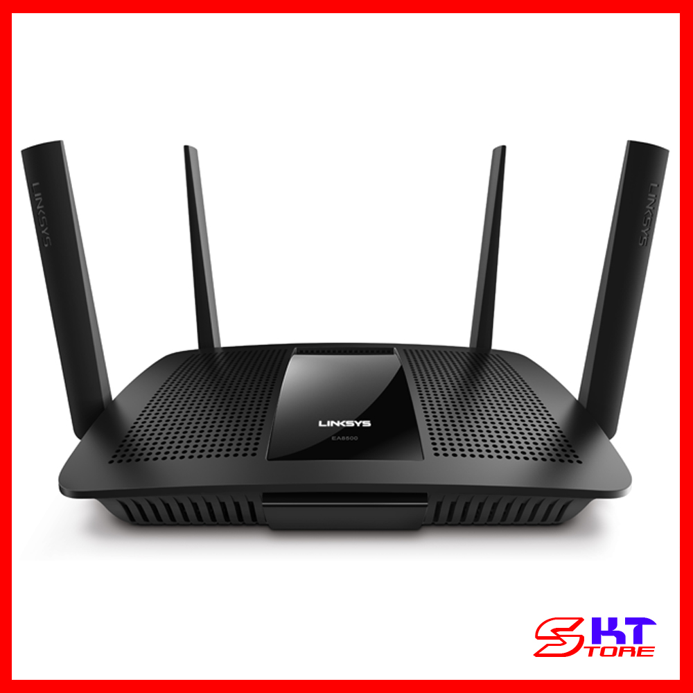 Bộ phát wifi mu-mimo linksys ea8500 max-stream chuẩn ac tốc độ 2600mbps - hàng chính hãng