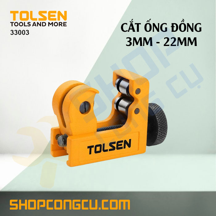 Dụng cụ cắt ống đồng 3-22mm tolsen 33003