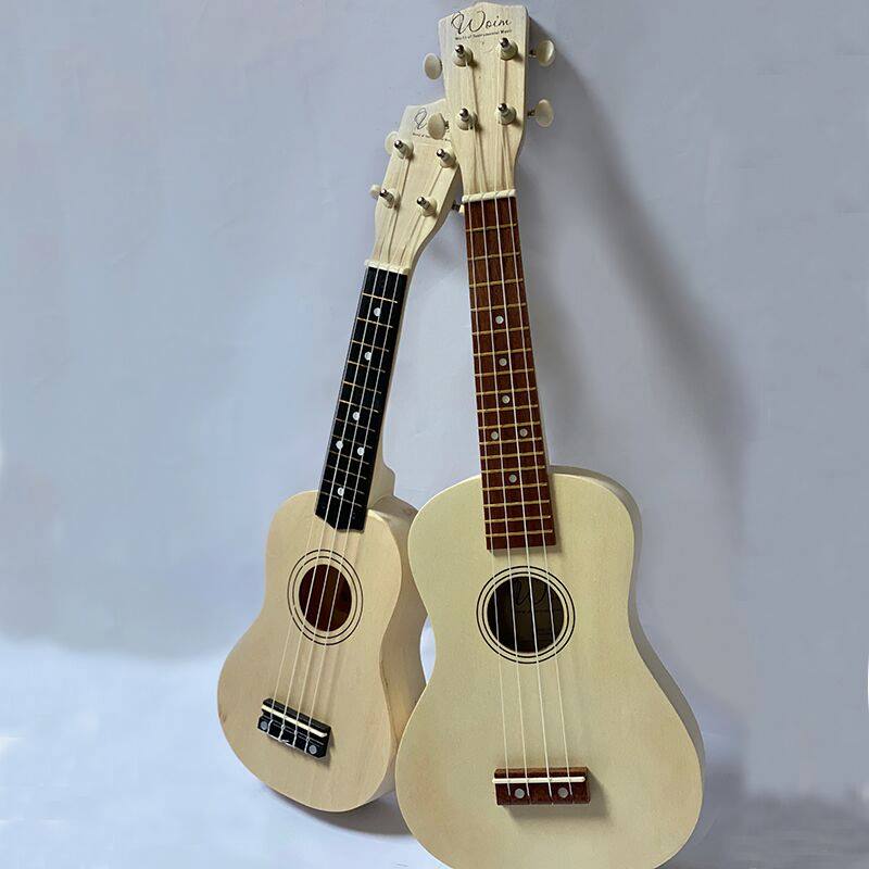 Ukulele Soprano Màu Trơn WOIM 33A15-Xa - Xanh Dương