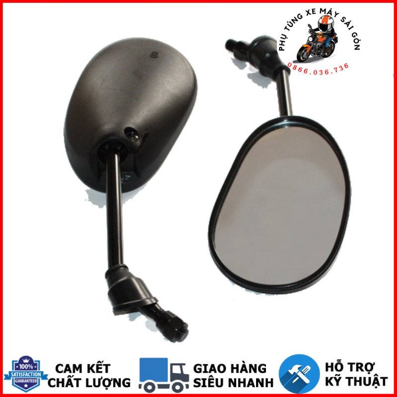 Kính/gương chiếu hậu wave/ rs/ rsx/ s110/ blade - chân 10 ly gắn mọi loại xe