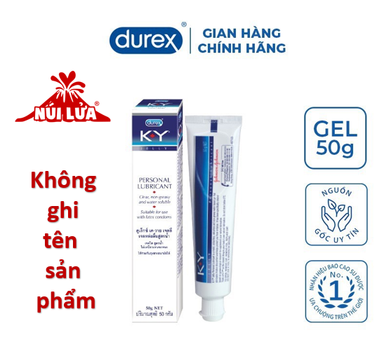 [HCM]Gel bôi trơn durex K.Y JELLY 50gr - Thái Lan