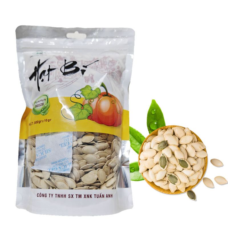 [LOẠI NGON] Hạt Bí Rang GÓI 500g - Đồ Ăn Vặt Nội Địa Ngon - Quà Biếu Tết - Các Loại Hạt Sấy Khô