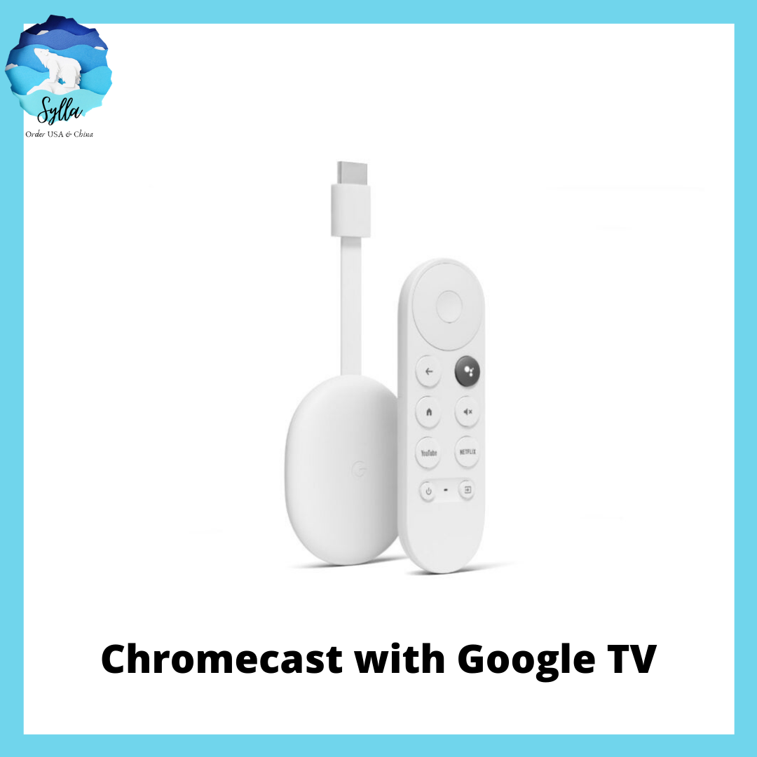Chromecast with Google TV - 4K, HDR, hệ điều hành android tv mới nhất, điều khiển giọng nói,