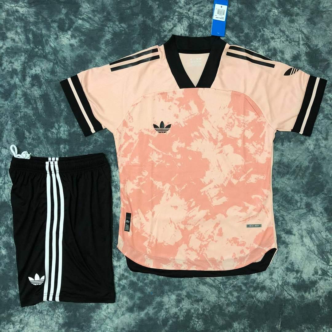 BỘ QUẦN ÁO ĐÁ BANH A.D.I.D.A.S MÀU HỒNG