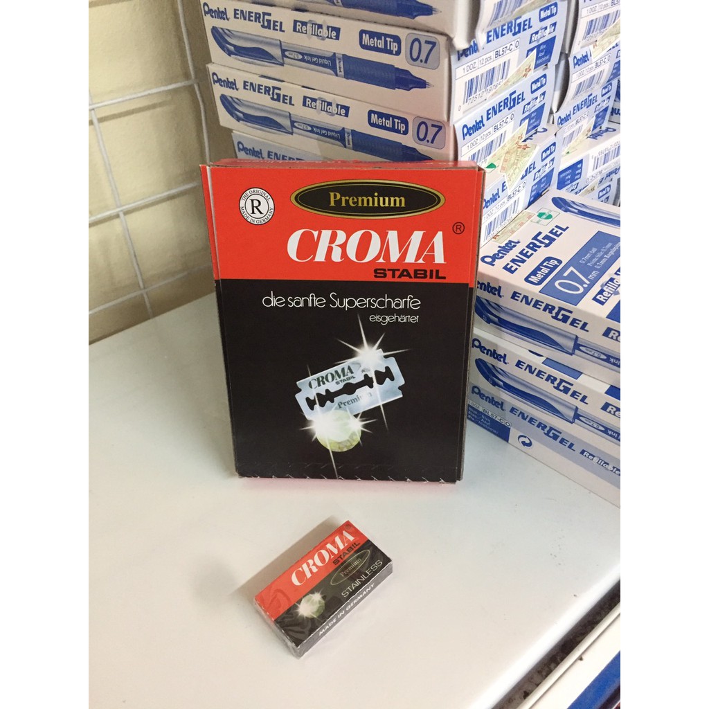 20 hộp dao tem croma,dao lam đức