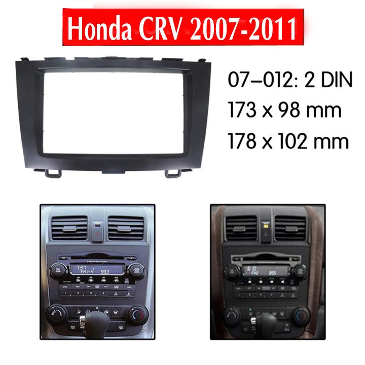 Mặt dưỡng lắp màn hình 7 inc xe honda crv 2007-2011