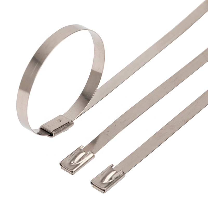 Dây rút inox, dây thít inox 4.6x300mm bịch 100 sợi