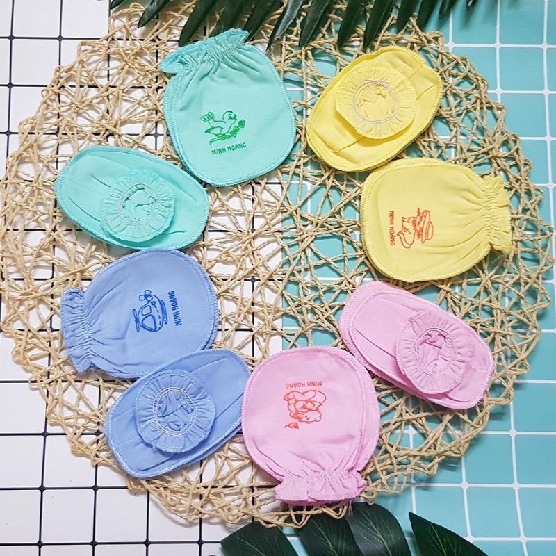 Bao Tay Bao  Chân Loại Chun Đẹp Cho Bé Sơ Sinh